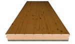 Onduline® - ONDUTHERM friso de abeto barnizado nogal 10 mm, H16-A100-FABN10 2500x600mm